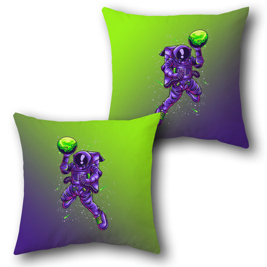 Cosmic Astronaut    Design Cushion Single (Front & Back)