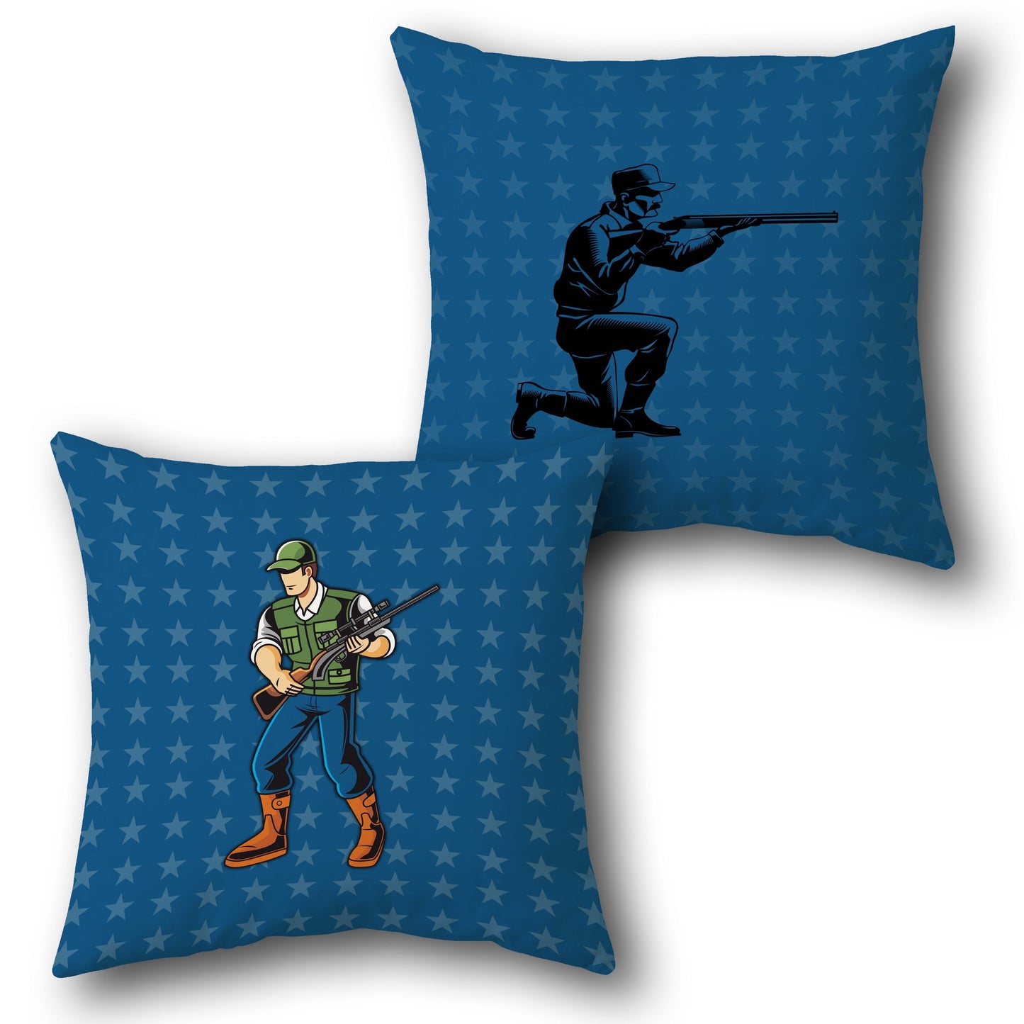 Hunting Adventure    Design Cushion Single (Front & Back)