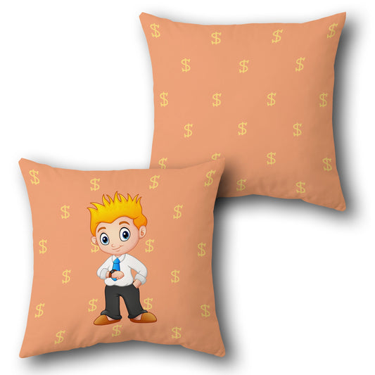 Young Entrepreneur   Design Cushion Single (Front & Back)