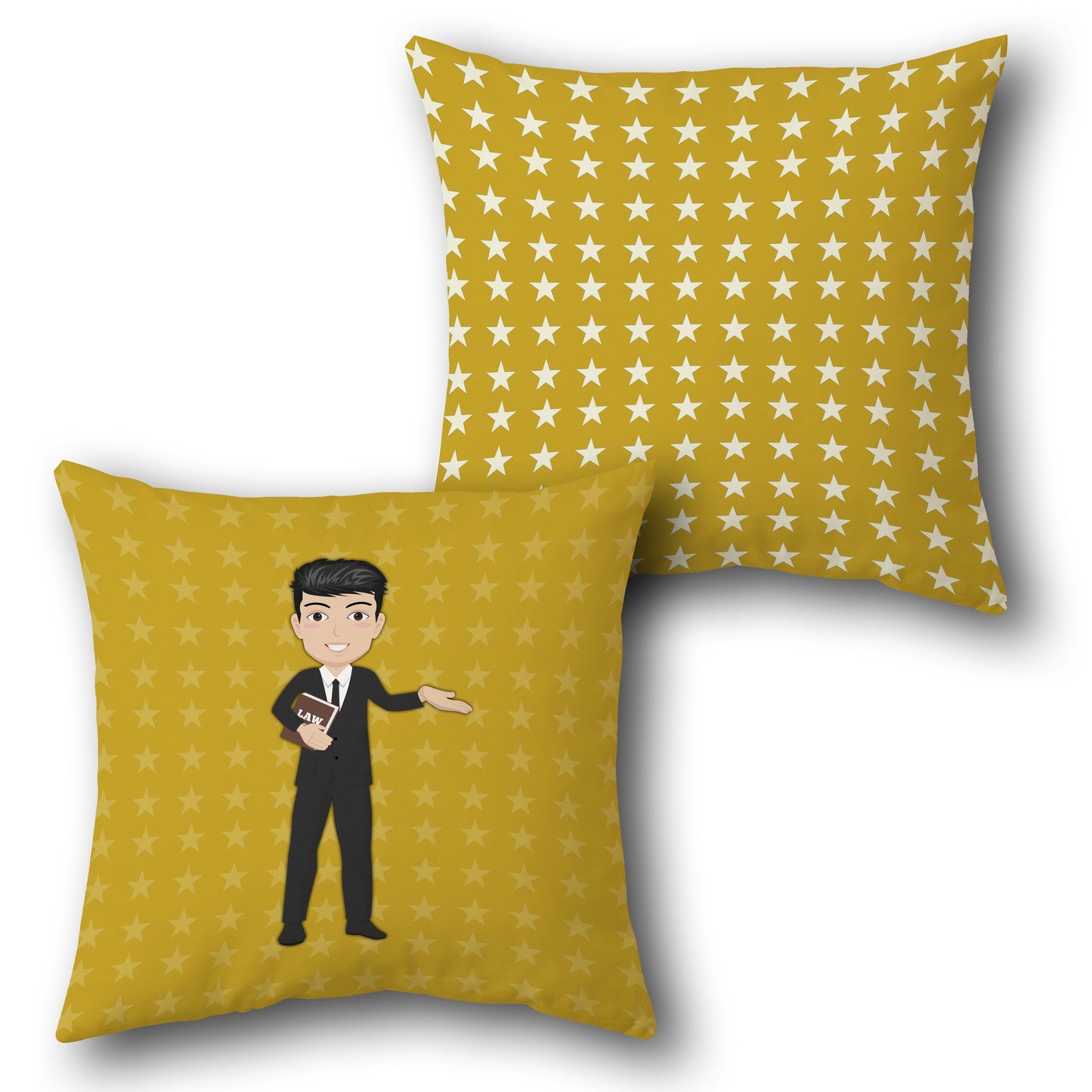 Aspiring Lawyer   Design Cushion Single (Front & Back)