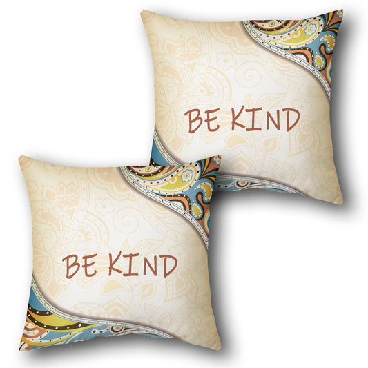 Be Kind   Design Cushion Single (Front & Back)