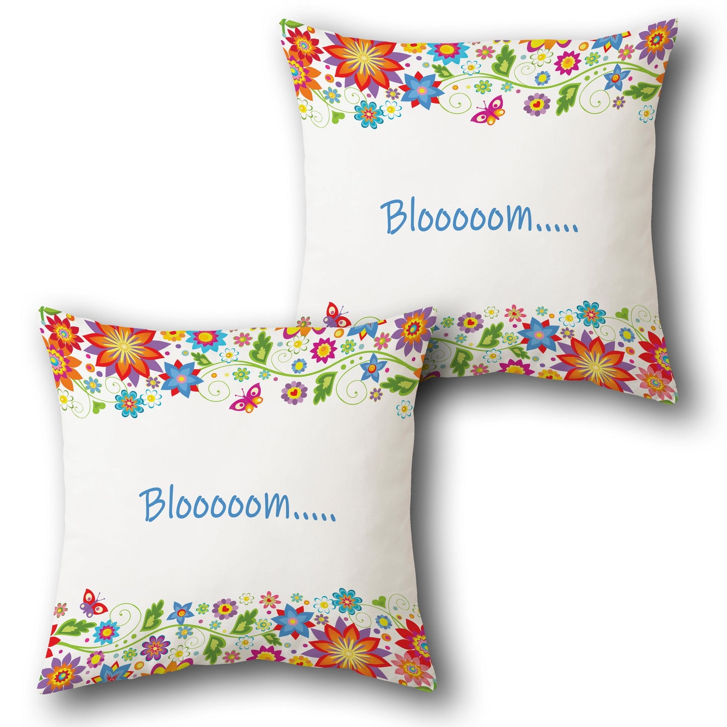 Bloooom   Design Cushion Single (Front & Back)