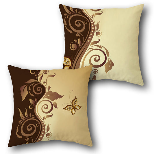 Swirl Butterfly   Design Cushion Single (Front & Back)