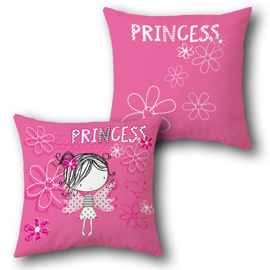 Princess Fairy   Design Cushion Single (Front & Back)
