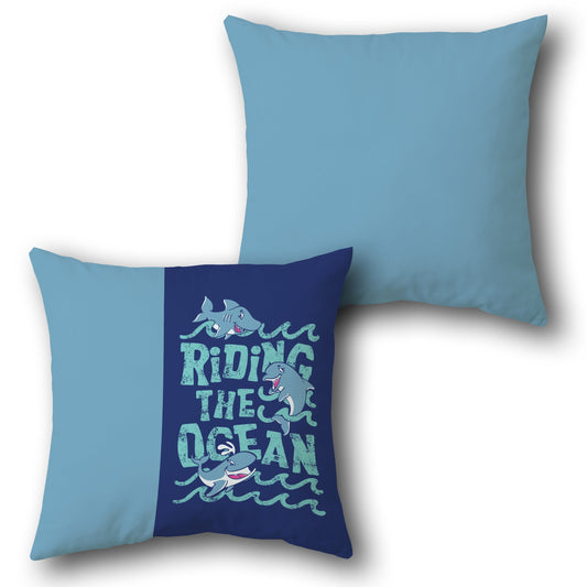 Be Yourself Yellow Throw   Design Cushion Single (Front & Back)