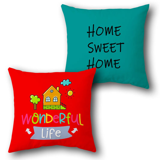 Home Sweet Home Cushion (Single, Front & Back)