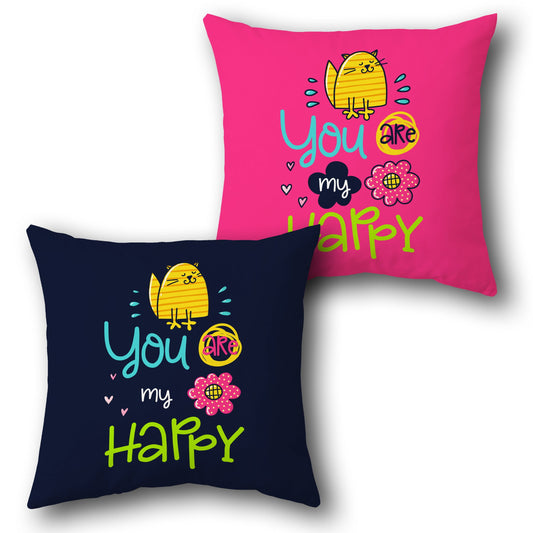 You Are My Happy Cushion (Single, Front & Back)