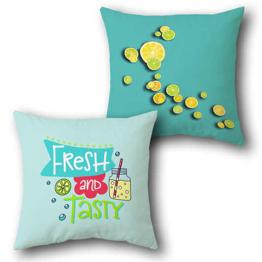 Fresh and Tasty Cushion (Single, Front & Back)