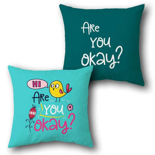 Are You Okay Cushion (Single, Front & Back)