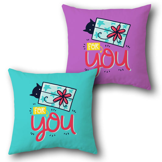 "For You" Cushion (Front & Back)