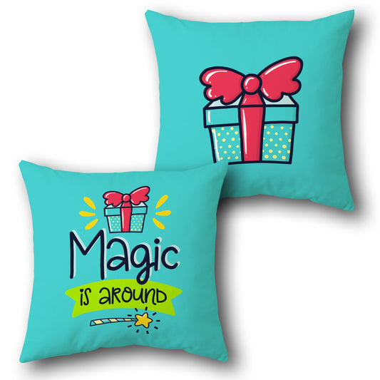 "Magic Is Around" Cushion (Front & Back)