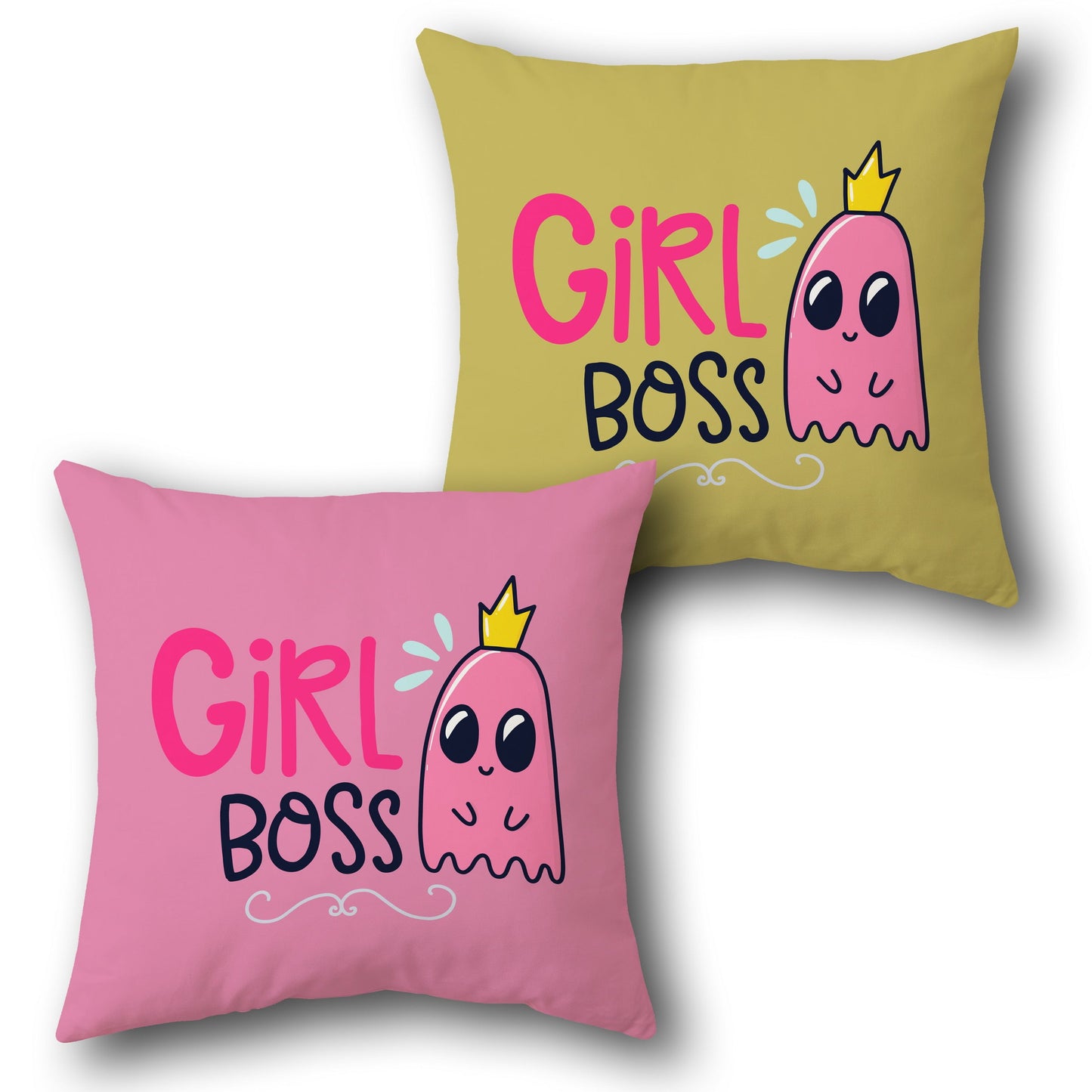 "Girl Boss" Cushion (Front & Back)