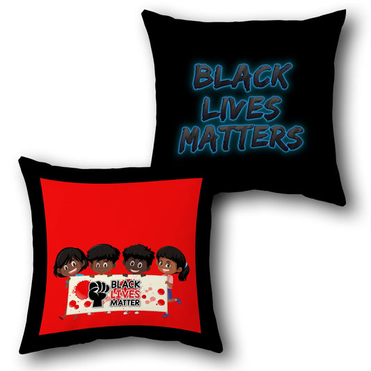 "Black Lives Matter" Cushion (Single, Front & Back)