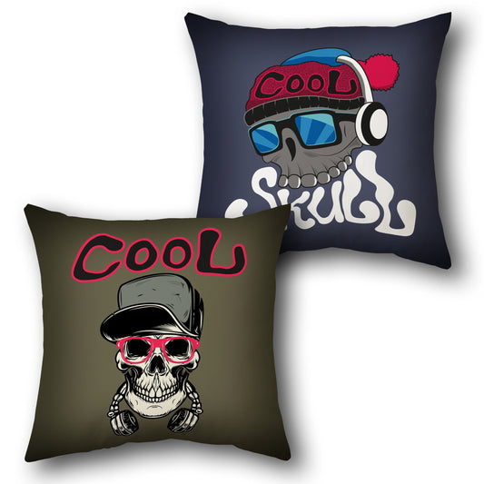 "Skull Swagger Cushion (Front & Back)"