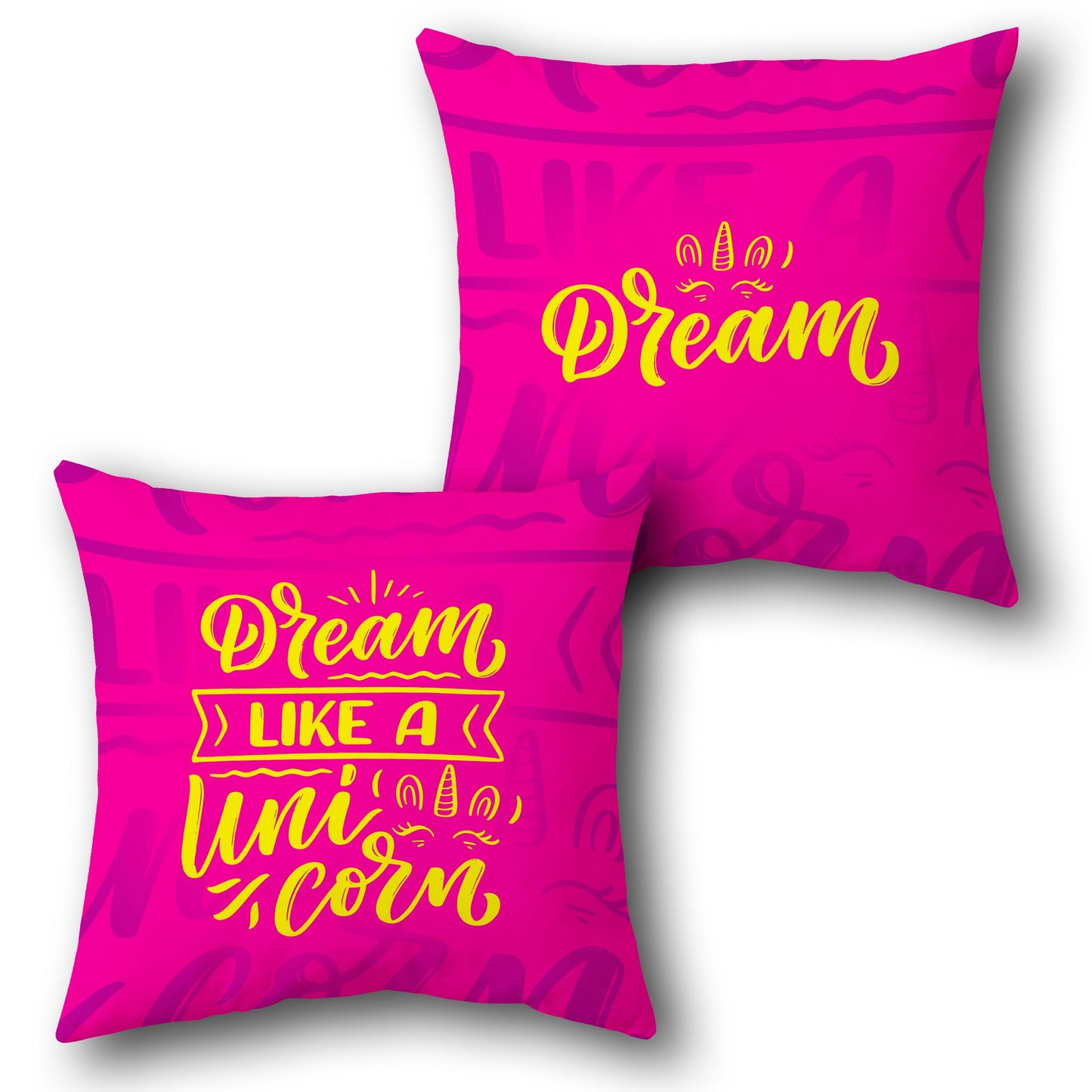 "Unicorn Dreamer Cushion (Front & Back)"