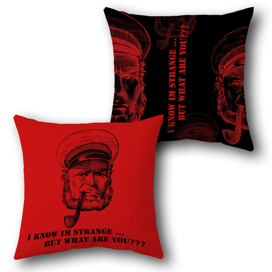 "Strange Sailor Cushion (Front & Back)"