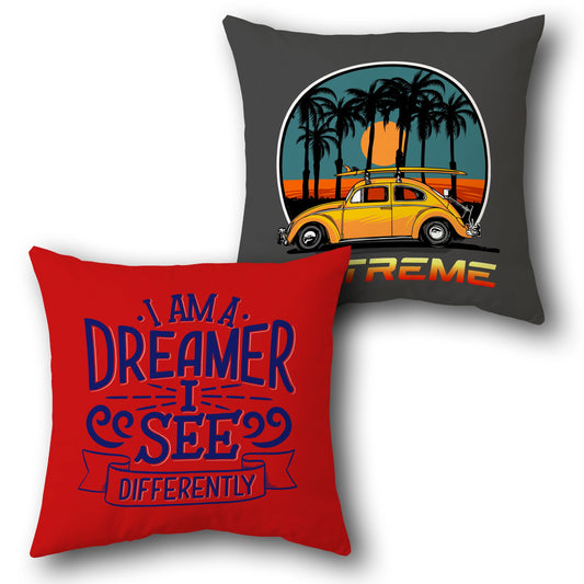 "Dreamer Extreme Cushion (Front & Back)"