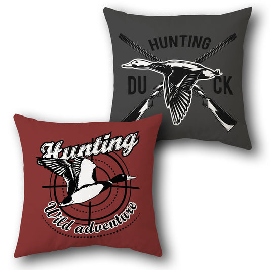 "Hunting Duck" Wild Adventure Cushion (Single Front & Back)
