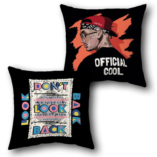 "Don't Look Back" Official Cool Cushion (Single Front & Back)