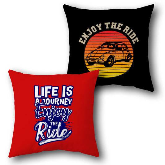 "Born to Be Wild" Motorcycle Cushion (Single Front & Back)