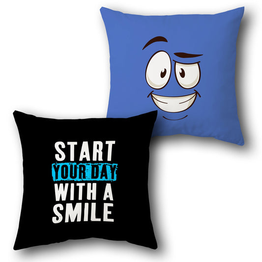 "Follow Your Heart" Compass Cushion (Single Front & Back)