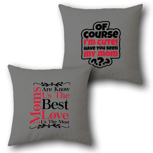 "Mom You Are Enough Cushion (Front & Back)"