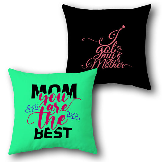 "Mom You Are the Best" Single Cushion (Front & Back Design)