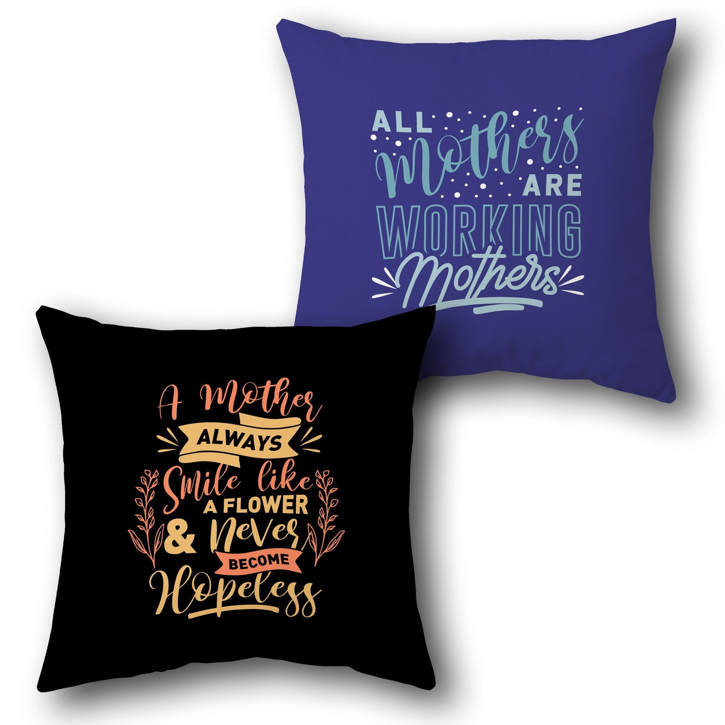 "Working Mother" Cushion (Front & Back)