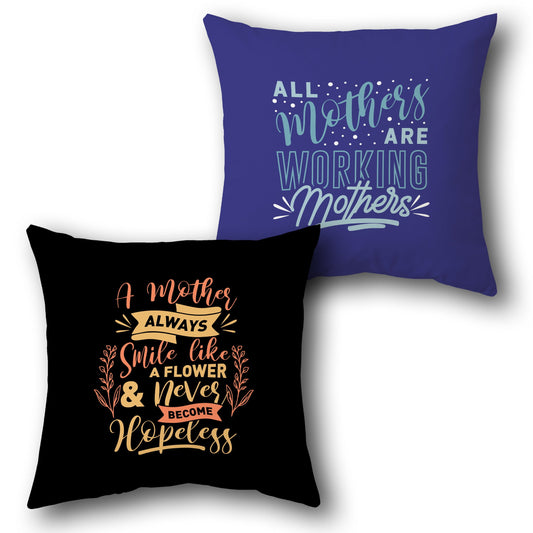 "Working Mother" Cushion (Front & Back)