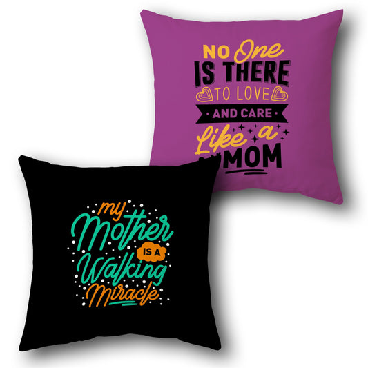 "Mom's Miracle" Cushion (Front & Back)
