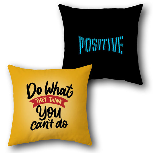 "Don't Be Sad" Cushion (Front & Back)