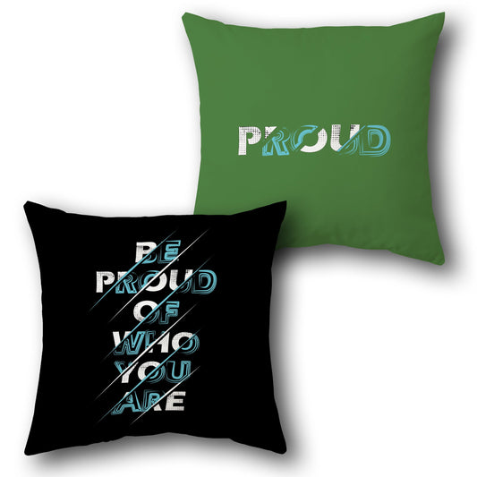 "Be Proud" Cushion (Front & Back)