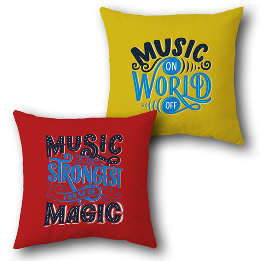 "Music Magic Cushion (Front & Back)"