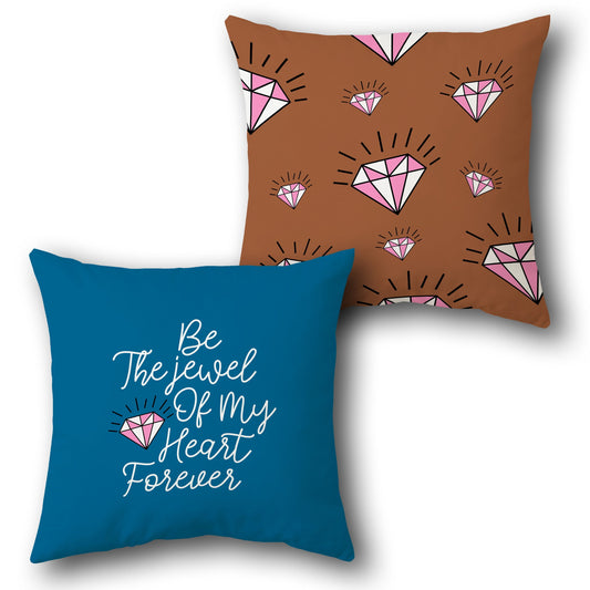 Be The Jewel Cushion (Single, Front & Back)