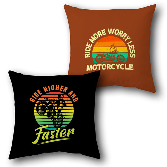 Ride Free Motorcycle Cushion (Front & Back)