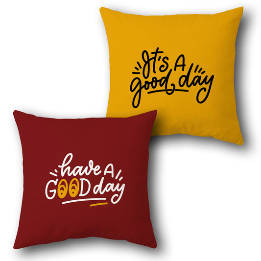 Have A Good Day Cushion (Front & Back)