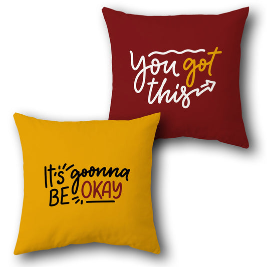 "You Got This" Motivational Cushion (Front & Back)