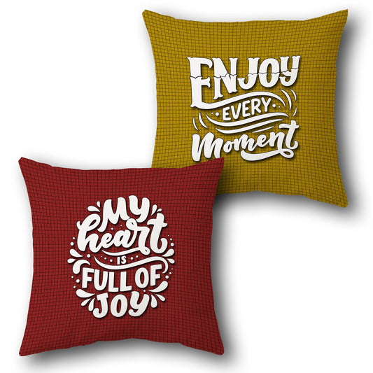"My Heart Full of Joy" Cushion (Front & Back)
