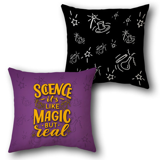 Science Like Magic" Cushion (Front & Back)
