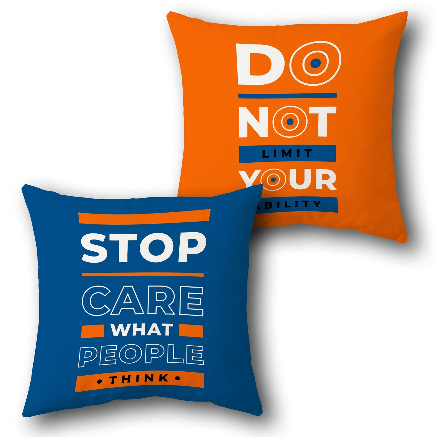 "Do Not Limit Your Ability" Cushion (Front & Back)