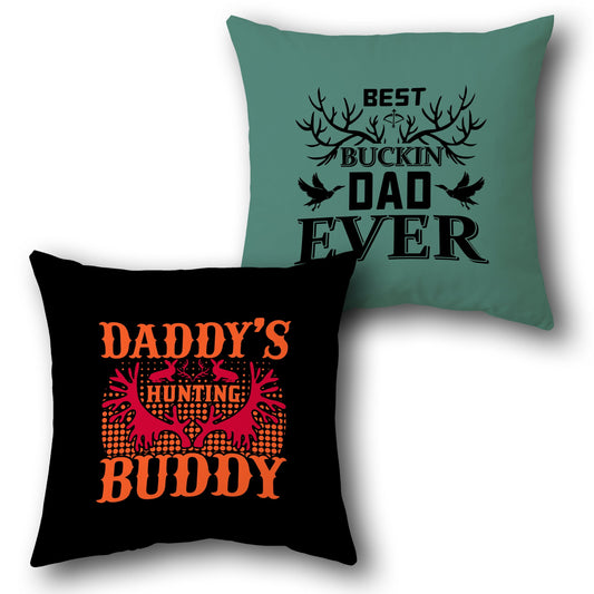 "Best Buckin' Dad" Cushion (Front & Back)