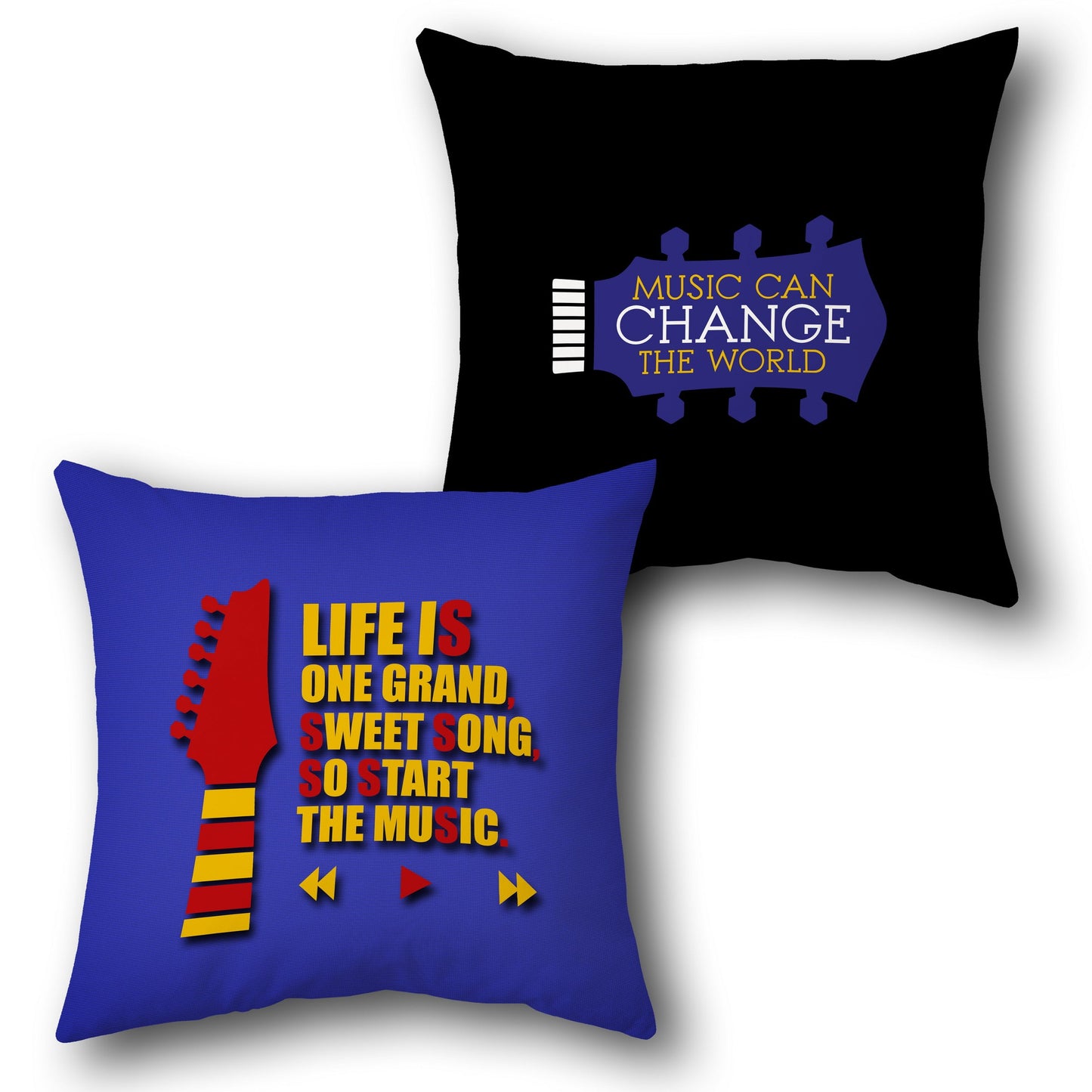 "Music Life" Cushion (Front & Back)