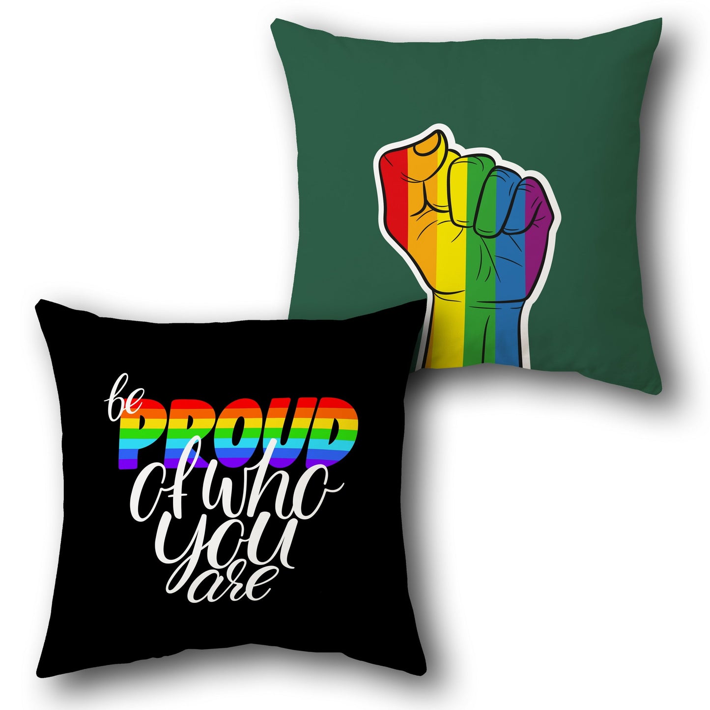 Be Proud Single Cushion (Front & Back)