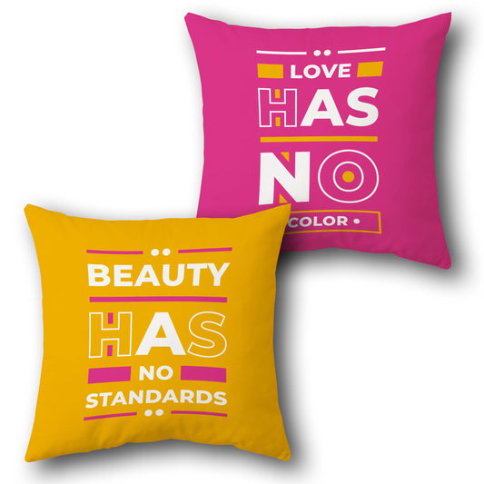 Love and Beauty Cushion (Front & Back)