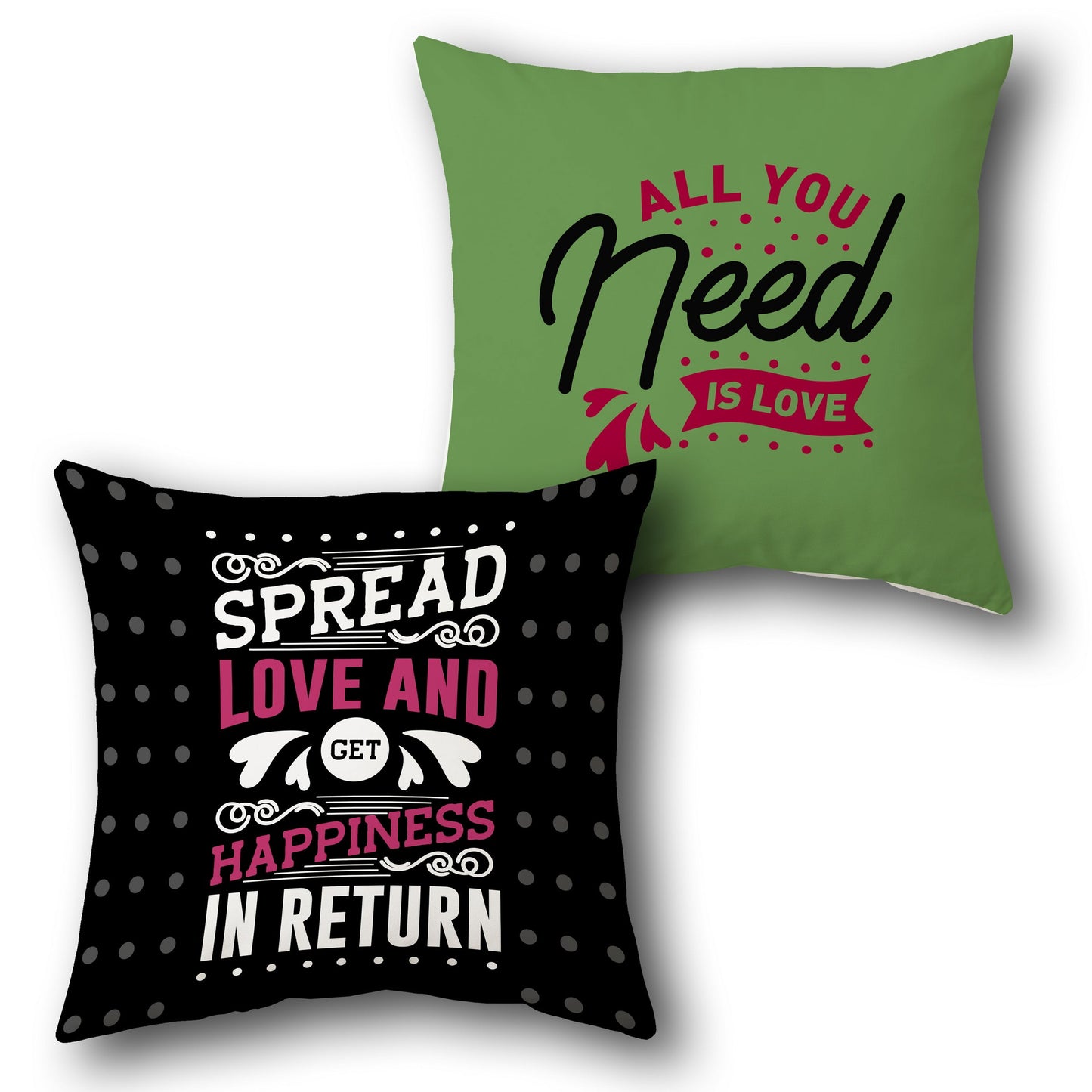 Spread Love Cushion (Front & Back)