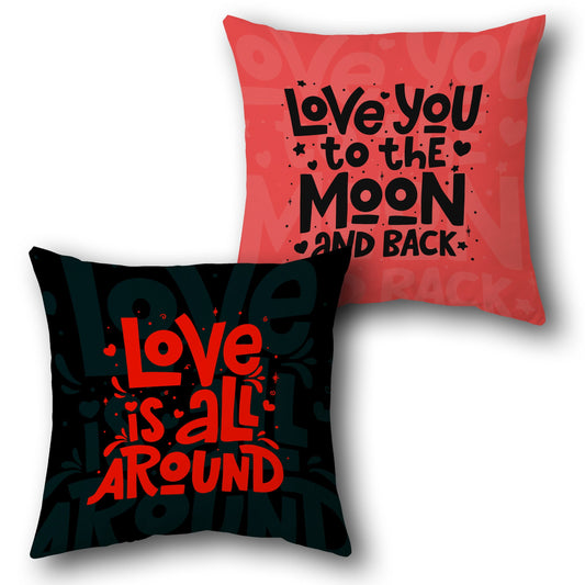 "Love to the Moon" Cushion Single (Front & Back)