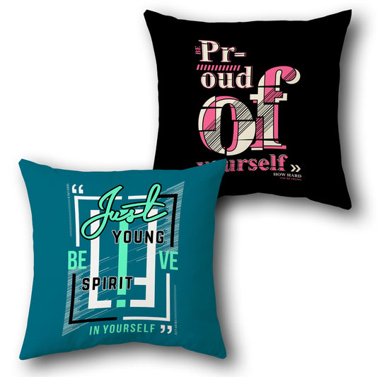 "Proud Spirit" Cushion Single (Front & Back)