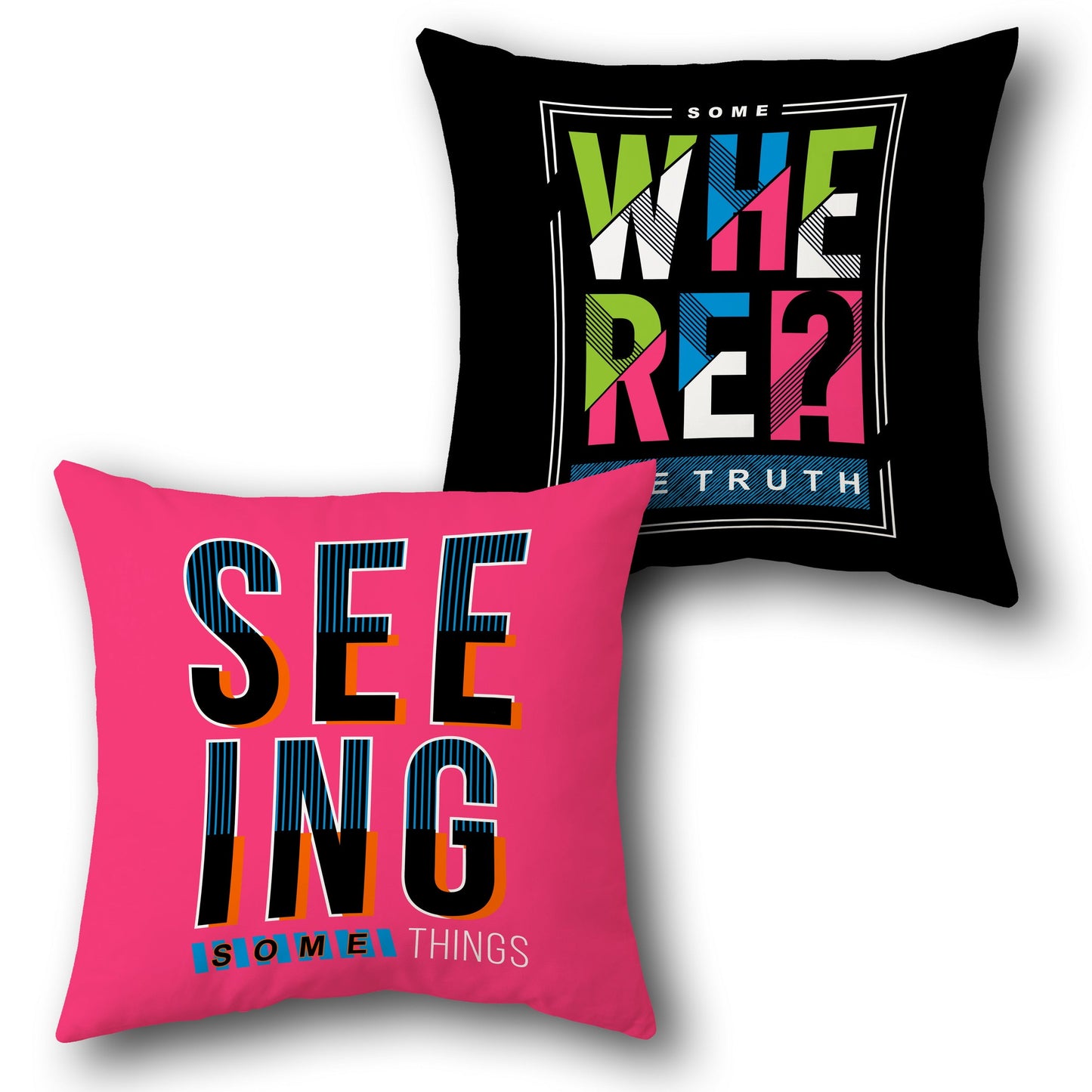 "Where the Truth" Cushion Single (Front & Back)