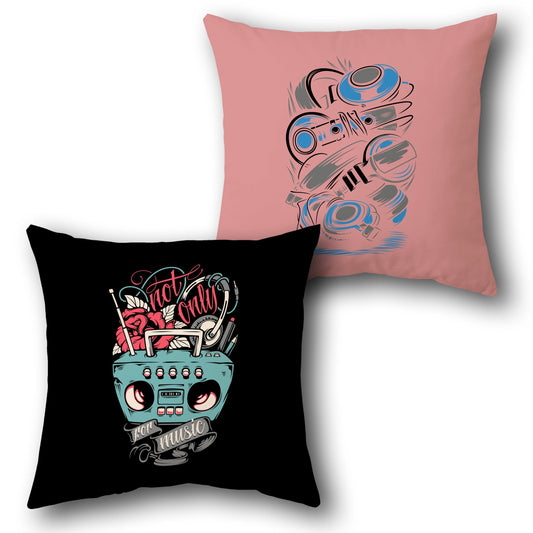 "Not Only for Music" Cushion Single (Front & Back)