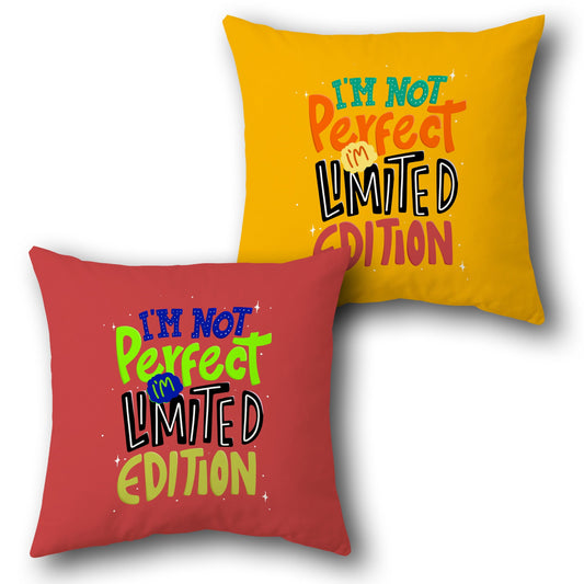 "Limited Edition" Cushion (Front & Back)